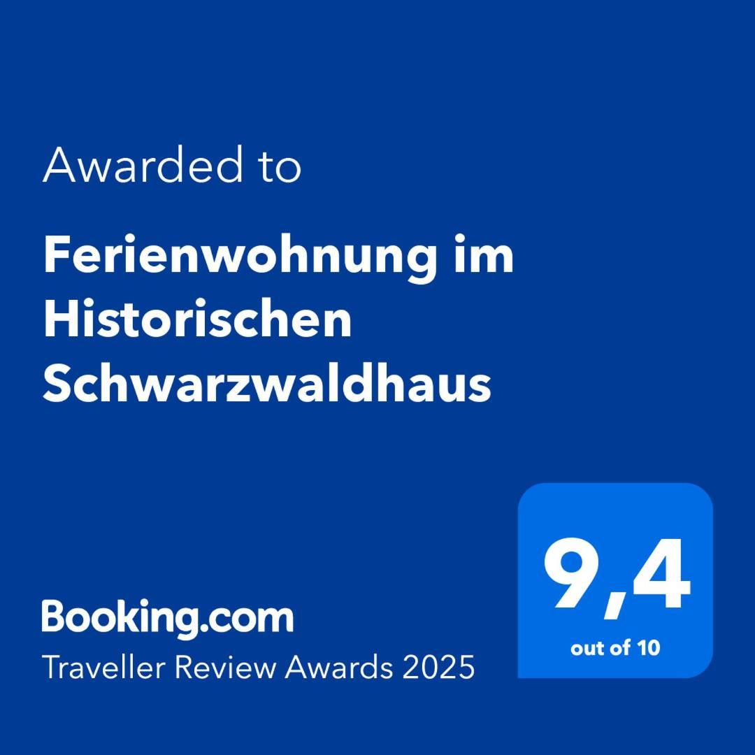 Appartement Im Historischen Schwarzwaldhaus